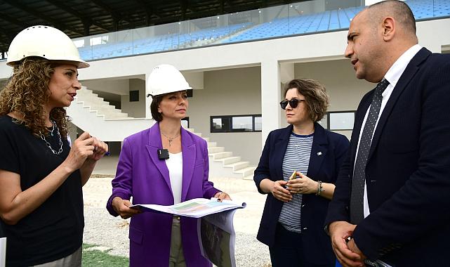 Başkan Kınay&#039;dan Atatürk Gençlik Merkezine ziyaret: Bölgenin en büyük spor tesisi olacak