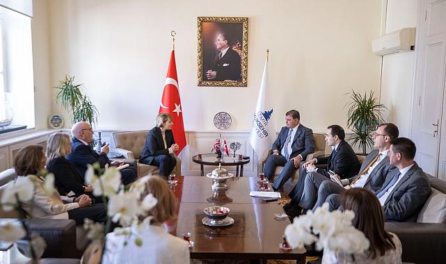 Başkan Tugay&#039;dan Birleşik Krallık Türkiye Büyükelçisi ile iş birliği sözleri
