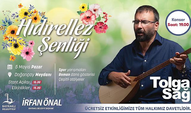 Bayraklı’da Hıdırellez Şenliği