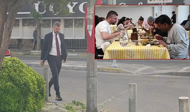 Böyle başkanlar da var: İşe yürüyerek gidiyor, yemeğini personelle yiyor