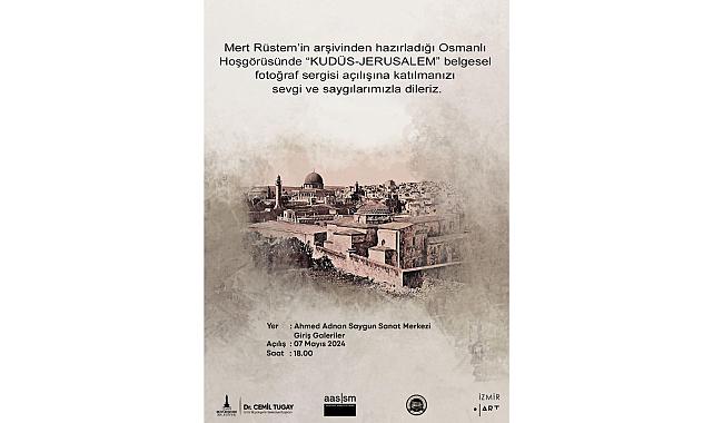 Mert Rüstem&#039;den Osmanlı Hoşgörüsünde Kudüs fotoğraf sergisi