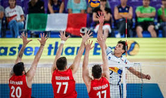 A Milli Voleybol Takımı İtalya’ya Mağlup Oldu