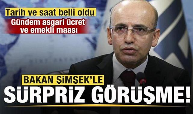 Hazine ve Maliye Bakanı, CHP Heyetiyle Görüşecek