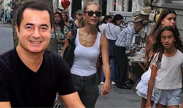 Acun Ilıcalı'nın genç aşkı, Adriana Lima'nın kızlarıyla alışverişte! Özel hayat sorusundan rahatsız olunca uzaklaştı