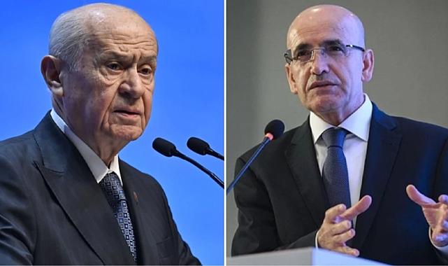 Bahçeli'nin ekonomi yorumuna Şimşek'ten yanıt gecikmedi: Desteğiniz çok kıymetli