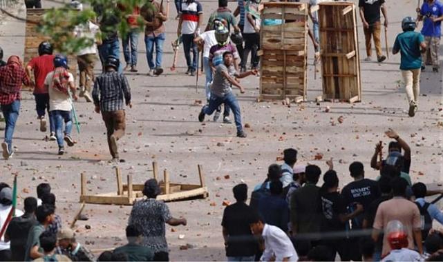 Bangladeş&#039;te, kamu sektöründeki işlerde uygulanan kota sistemine karşı düzenlenen protestolarda 6 öğrenci hayatını kaybetti