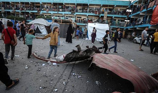 BM: Gazze&#039;de UNRWA okullarının üçte ikisi vuruldu