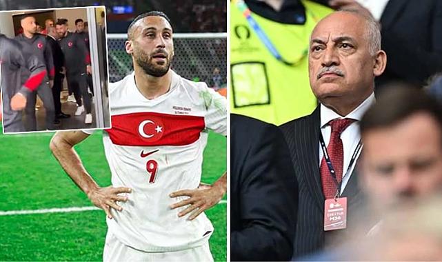 Cenk Tosun TFF Başkanı Mehmet Büyükekşi'nin elini neden sıkmadığını açıkladı