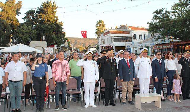 Foça&#039;da 15 Temmuz Demokrasi ve Birlik Günü törenleri