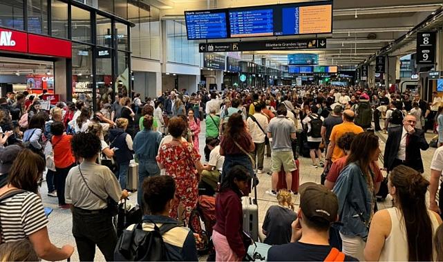 Fransa&#039;da Olimpiyat Oyunları&#039;nın açılışına saatler kala hızlı trenlere sabotaj