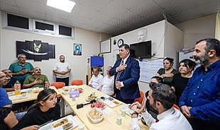 Gönüller bir oldu, lokmalar paylaşıldı