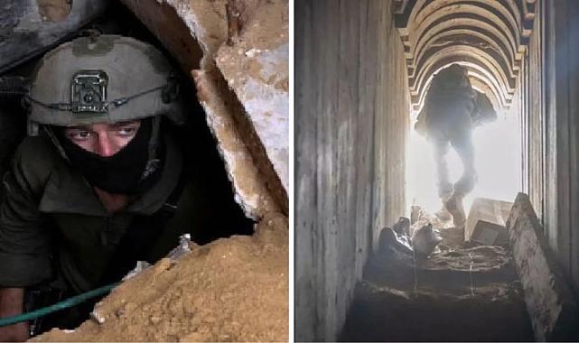 Hamas&#039;ın ucu başka ülkeye çıkan tüneli İsrail askerlerini şaşkına çevirdi