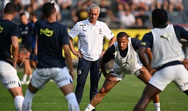 Jose Mourinho ile ilk sınav! İşte Fenerbahçe&#039;nin Lugano maçı muhtemel 11&#039;i
