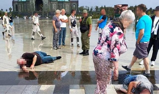 Moskova&#039;daki parka yıldırım! Bir ölü!