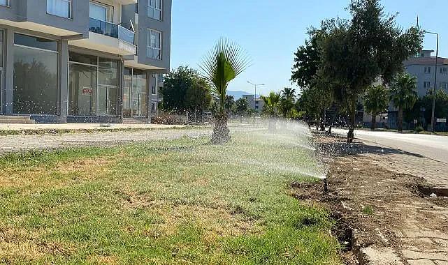 Ödemiş'in parklarında yeni sistem!