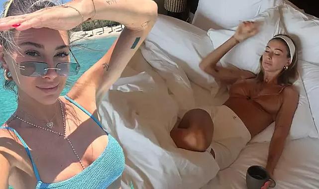 Şeyma Subaşı&#039;nın pozları olay yarattı! Görenler çıplak sandı