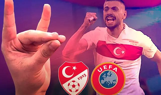 SONDAKİKA | Merih Demiral&#039;ın bozkurt işareti! UEFA soruşturma başlatmıştı, TFF savunma dosyasını gönderdi