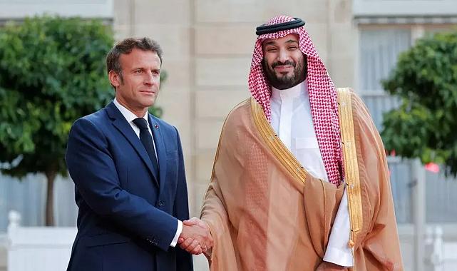 Suudi Veliaht Prens bin Selman ile Macron'dan telefon görüşmesi