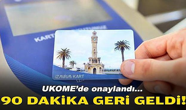 UKOME’de onaylandı… ‘90 dakika’ geri geldi!