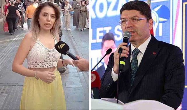 Adalet Bakanı Tunç, Sokak Röportajı Sonrası Tutuklanan Genç Kadınla İlgili Konuştu