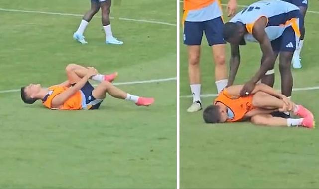 Az kalsın sakatlanıyordu! Arda Güler, yürekleri ağza getirdi