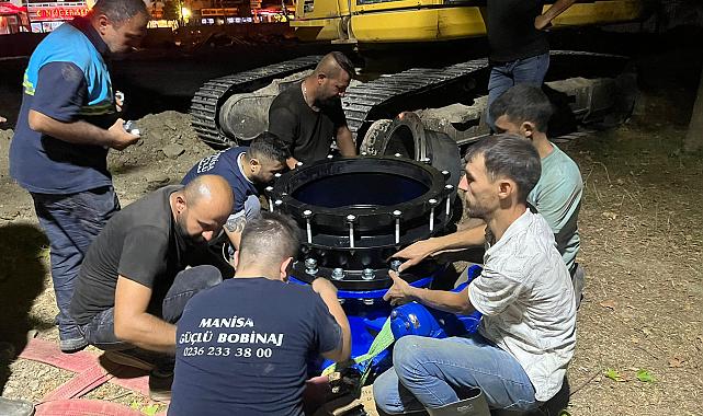 Başkan Zeyrek Talimat Verdi, 32 Yıllık Vanalar Değiştirildi