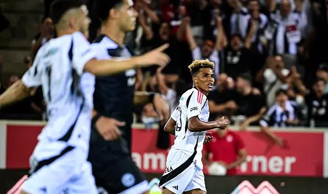 Beşiktaş, Lugano ile deplasmanda 3-3 berabere kaldı