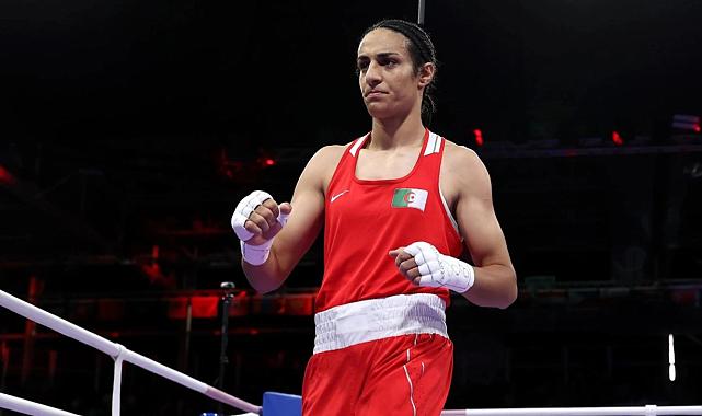 Cinsiyet tartışmalarının odağındaki Cezayirli boksör Khelif, Paris 2024'te yarı finale yükseldi