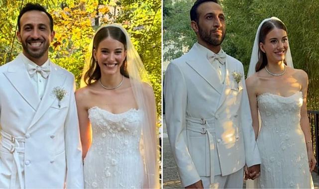 Dizide kavuşamamışlardı! Yalı Çapkını dizisinin oyuncuları Beril Pozam ile Ersin Arıcı evlendi