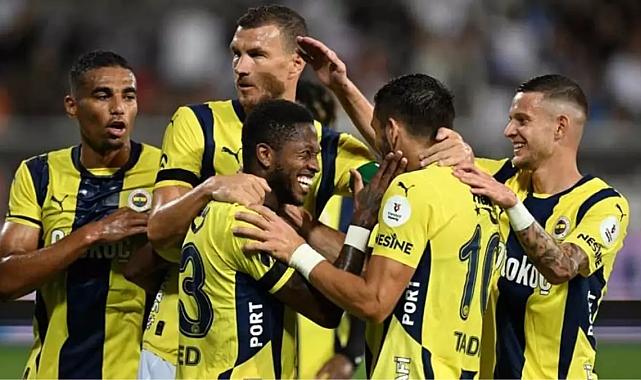 Fenerbahçe, Çaykur Rizespor&#039;u deplasmanda 5-0 yendi