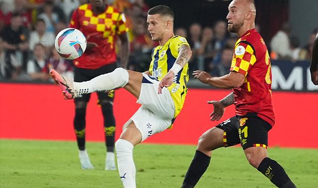 Fenerbahçe, deplasmanda Göztepe ile 2-2 berabere kaldı