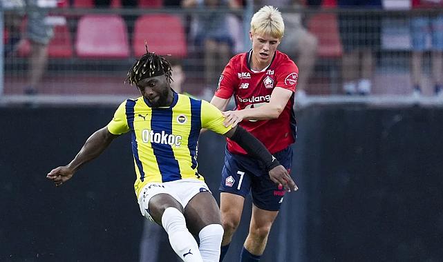 Fenerbahçe, Lille&#039;e mağlup oldu! Tur şansını İstanbul&#039;a bıraktı