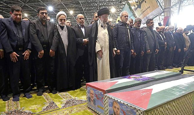 Tahran&#039;da suikasta uğrayan Hamas lideri Haniye için cenaze töreni düzenlendi