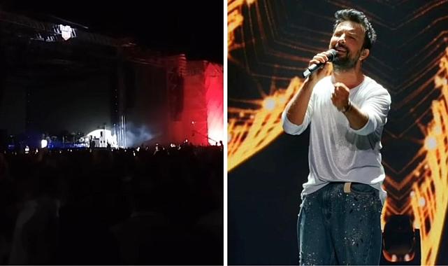 Tarkan konserinde ses ve müzik sistemi arızalandı, seyirciler isyan etti