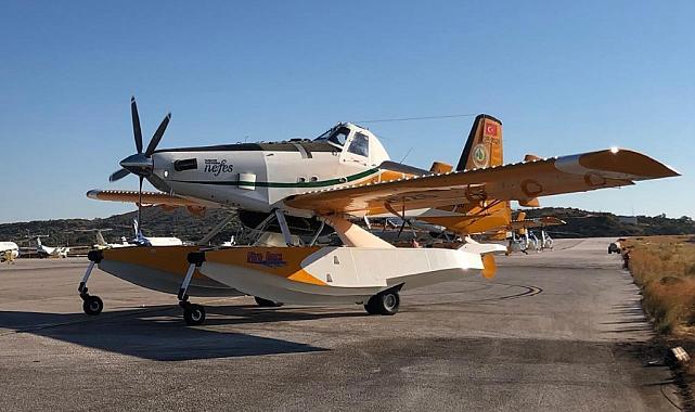 Türkiye’den Yunanistan’daki yangına yardım: 2 Uçak ve 1 Helikopter Gönderildi