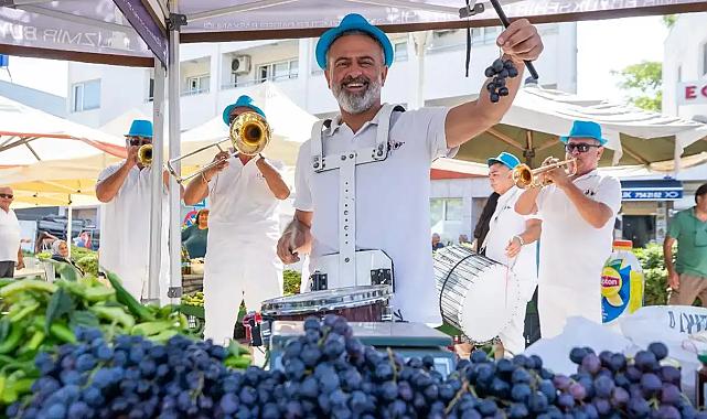 Urla'nın 2 bin 600 yıllık geleneği:Bağbozumu Şenliği başladı