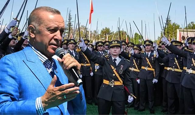 Cumhurbaşkanı Erdoğan&#039;dan teğmenlerin kılıçlı ant içme törenine ilk yorum