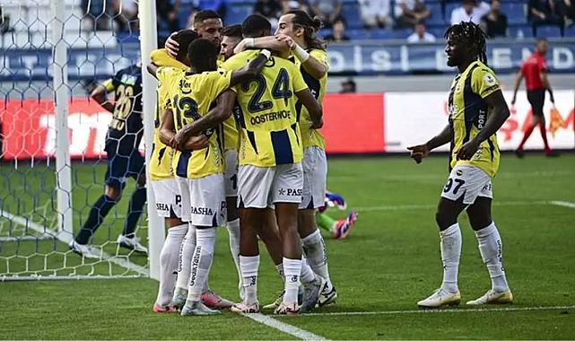 Fenerbahçe, deplasmanda Kasımpaşa&#039;yı 2-0 mağlup etti