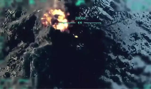 Irak&#039;ın kuzeyine düzenlenen operasyonda 27 terörist etkisiz hale getirildi