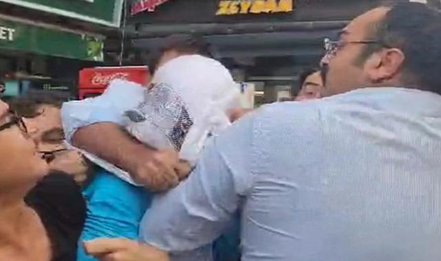 İzmir&#039;de şok eylem: ABD askerinin başına çuval geçirildi!