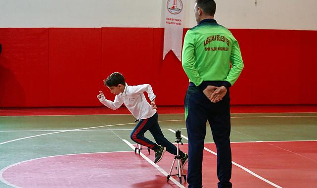Karşıyaka Belediyesi çocukların spor yaşamına ışık oluyor
