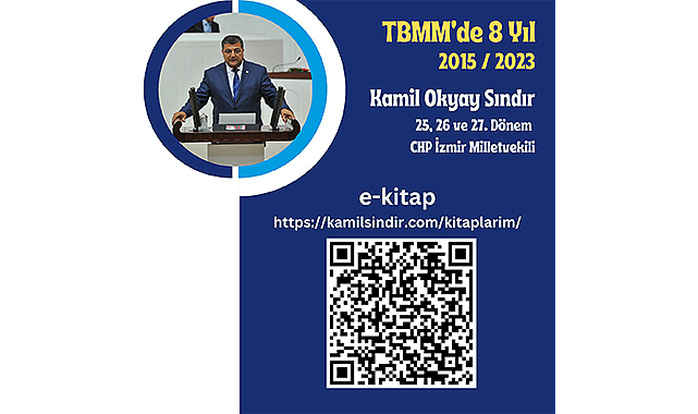 TBMM&#039;DE 8 YIL:Eski CHP Genel Sekreteri Sındır&#039;dan e-kitap