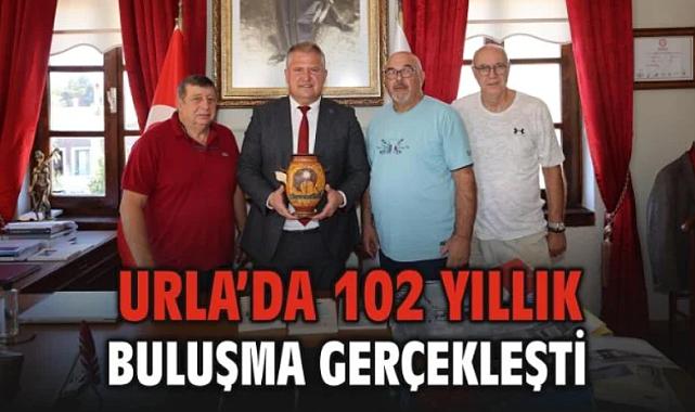 Urla da 102 yıllık buluşma gerçekleşti