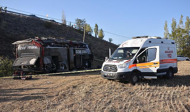 Afyonkarahisar-Konya yolunda yolcu otobüsünün devrildiği kazada yeni gelişme