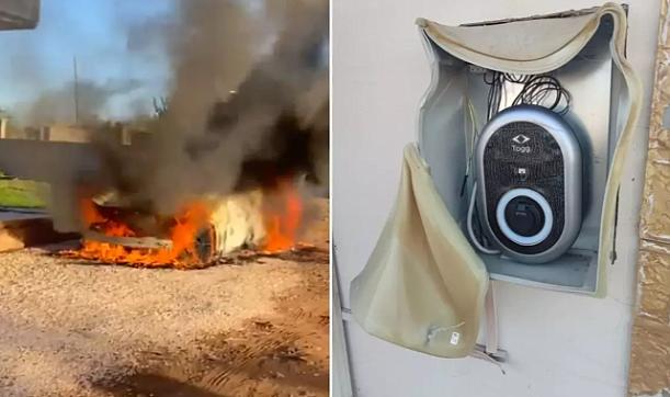 Alev topuna dönen Togg&#039;un şarj edildiği evde kaçak elektrik kullanıldığı ortaya çıktı