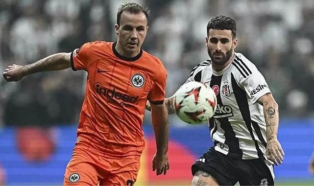Beşiktaş, Eintracht Frankfurt&#039;a sahasında 3-1 yenildi