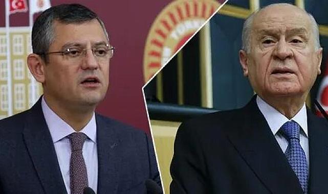 CHP lideri Özel&#039;den MHP lideri Bahçeli&#039;ye destek: Doğrusunu yapıyorsun