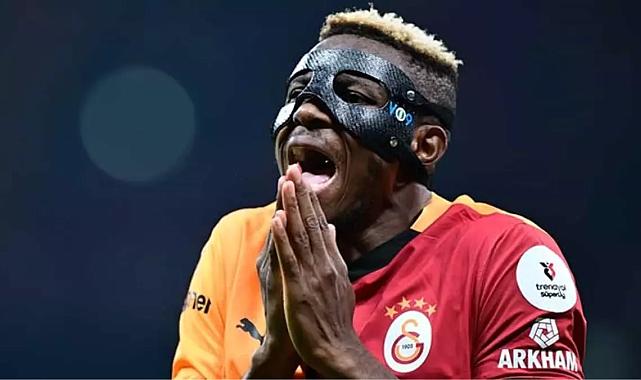 Galatasaray&#039;a Victor Osimhen&#039;den kötü haber