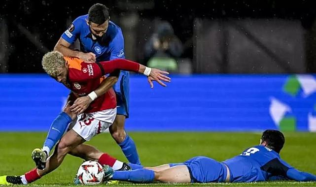 Galatasaray, deplasmanda RFS ile 2-2 berabere kaldı