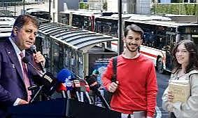 İzmir&#039;de başarılı üniversite öğrencilerine ulaşım desteği!